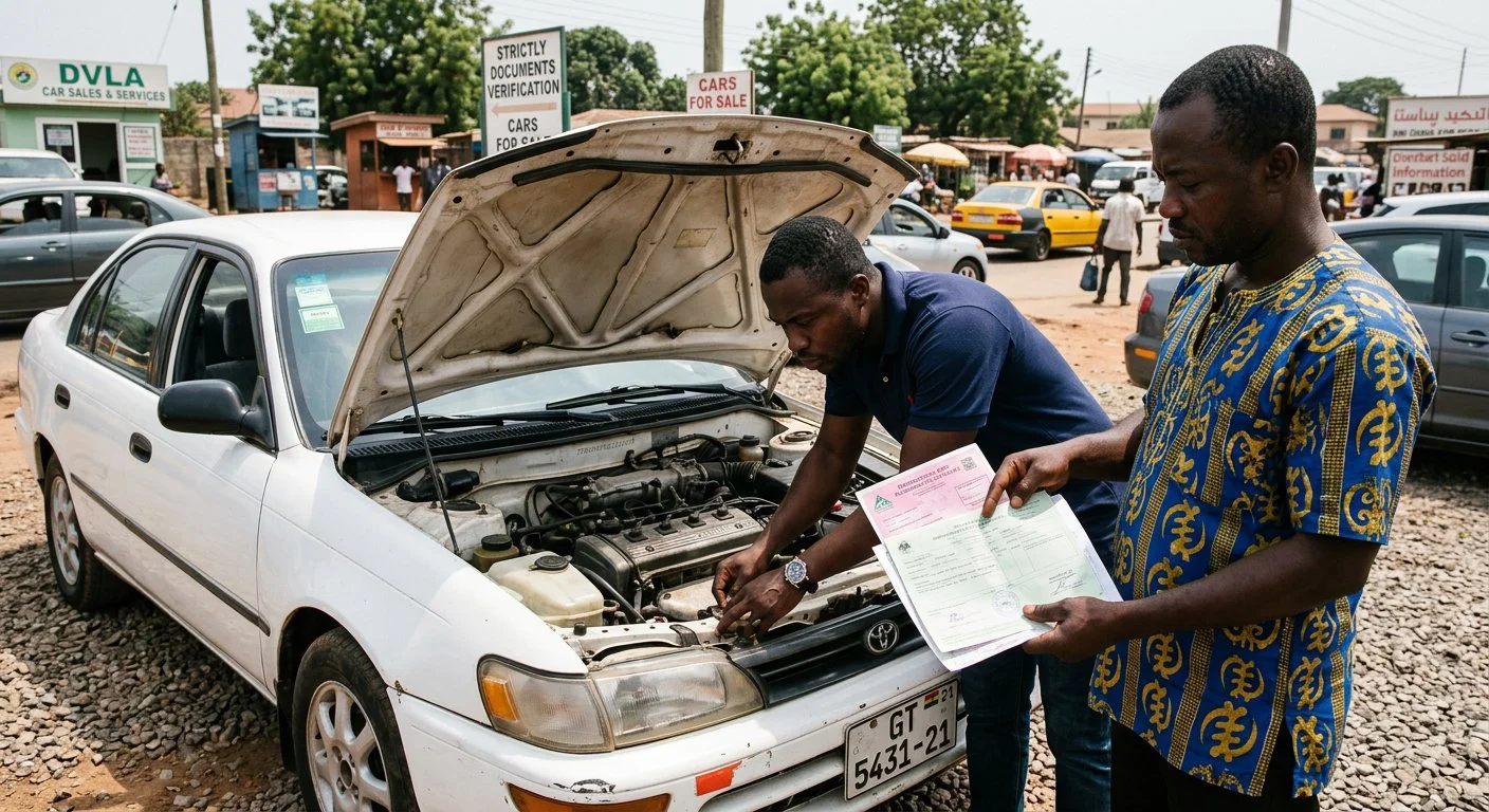 buy a used car in Ghana