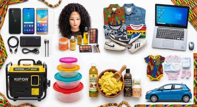 10 Items That Sell Fast in Ghana in 2026