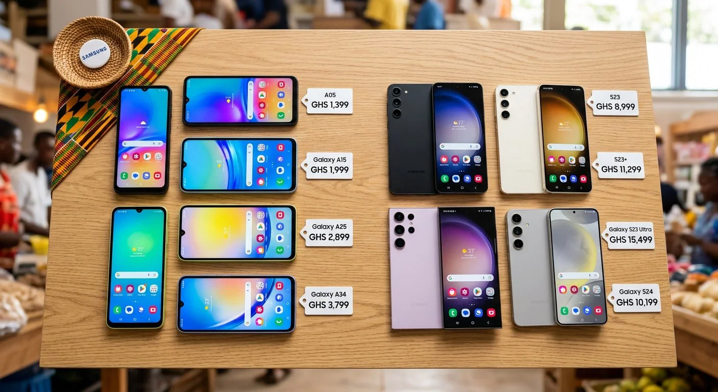 Used Samsung Galaxy Prices in Ghana 2026 (A Series & S Series)