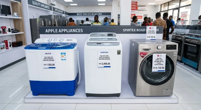 Washing Machine Prices in Ghana: What You Should Pay